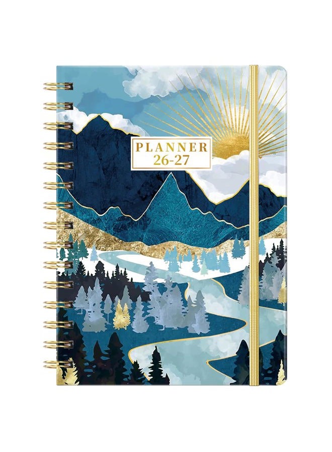 Tersus Planner With The Pattern Of Mountains - Image 1