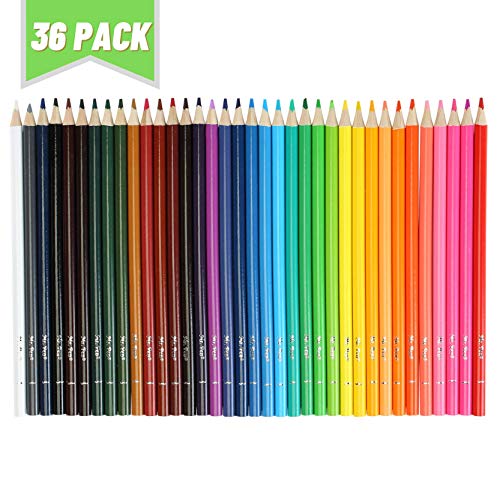 Mr. Pen- Colored Pencils, 36 Pack, Soft Core, Colored Pencils for Adults & Kids, Sets of Wooden Color Pencil, Halloween Supplies - Image 2
