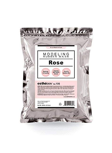 estheskin - No106 Rose Peel Off Type Modeling Rubber Mask Powder for Facial Skin Care Treatment 35oz - Image 1