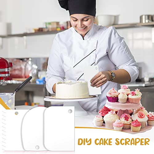 Dualshine Dessert Decorating Syringe Set, Icing Dispenser Cupcake Filling Injector, 7 Icing Nozzles, 3 Cream Scrapers Frosting Making Dessert Cream Piping Syringe Nozzles Kits for Cake Cookies Decoration - Image 5