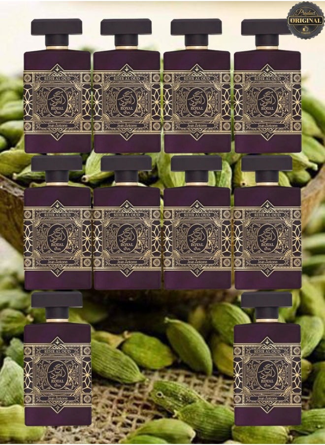الماس للعطور - 10 قطع عطر سحر العود الملكي 100 مل - Image 1
