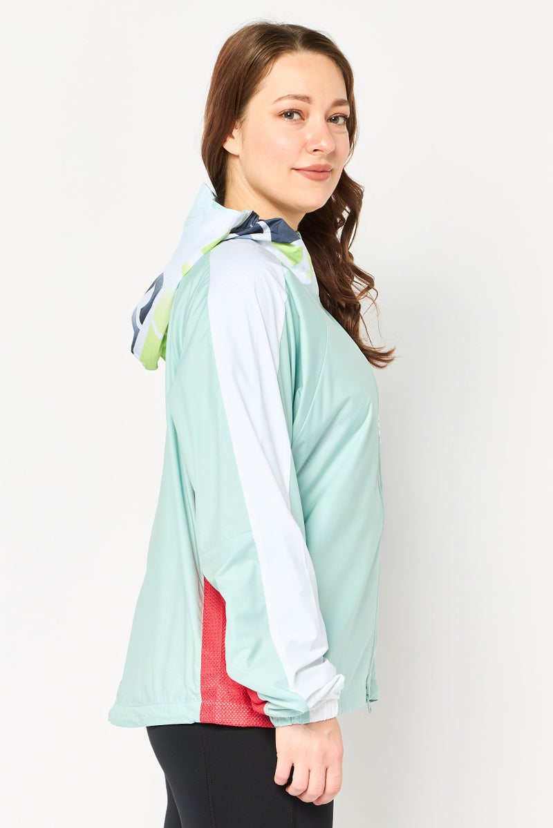 Adidas Women Sportwear Fit Brand Logo Long Sleeve Training Jacket, Multicolor - Image 3