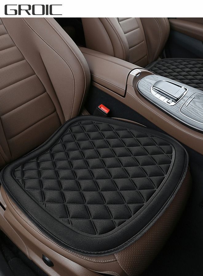 GROIC Car Seat Cushions,Car Seat Cover Pad,Comfort Seat Protector for Car，Office/Home Chair Seat Cushion with Non Slip Bottom,3D Breathable and Heat Resistant for Auto Supplies,Automotive Interior - Image 1