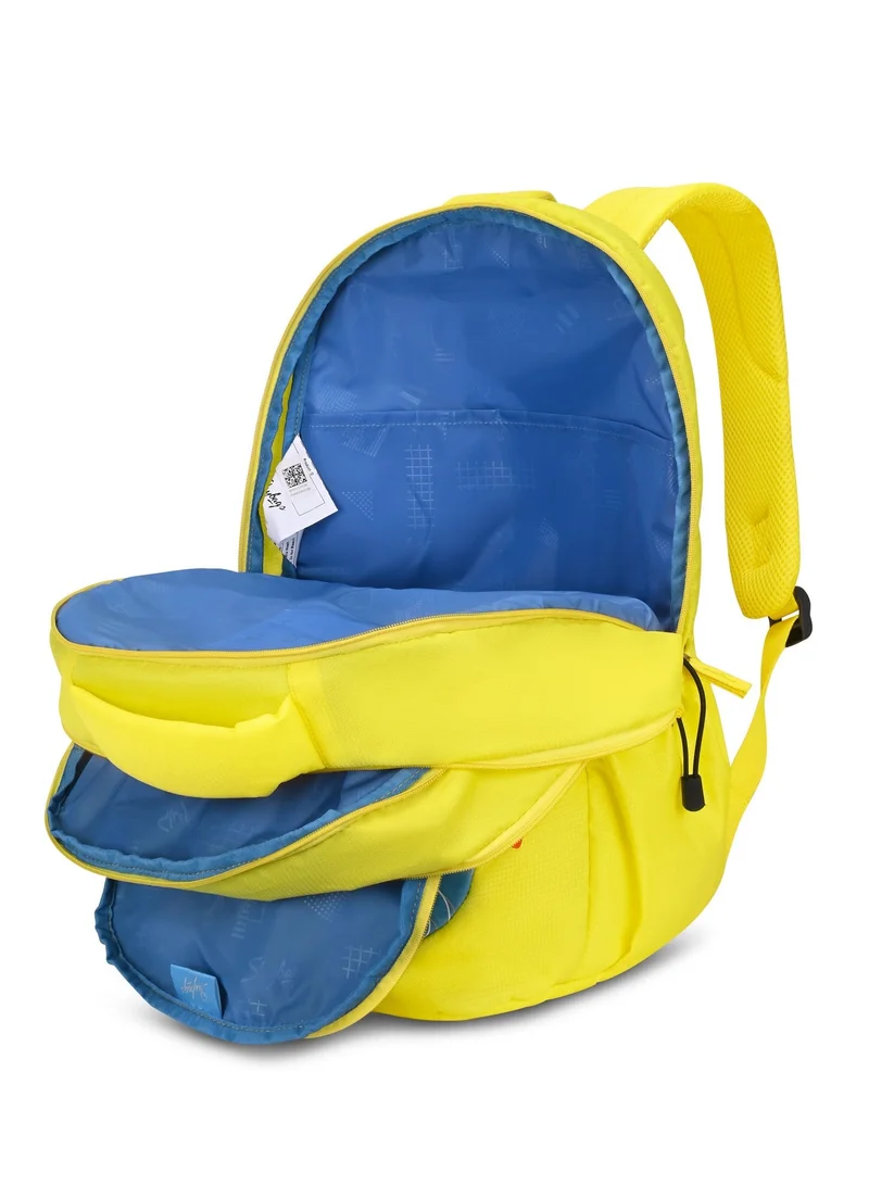 Skybags KLAN PLUS 03 SCHOOL BACKPACK YELLOW