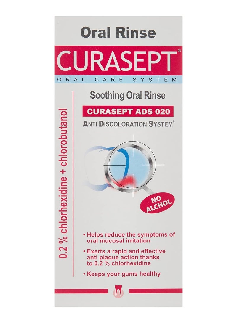 Curasept Ads 020 Soothing Mouth Wash 200Ml - Image 2