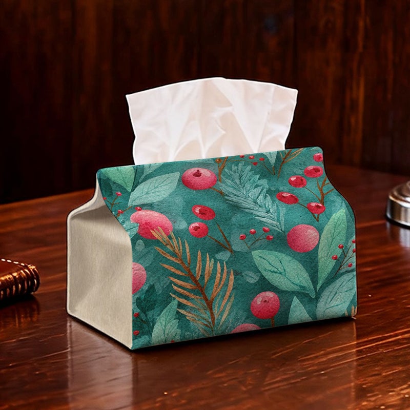 Nordic Style Fabric Tissue Box Holder For Tissues Or Napkins Model A - Image 1