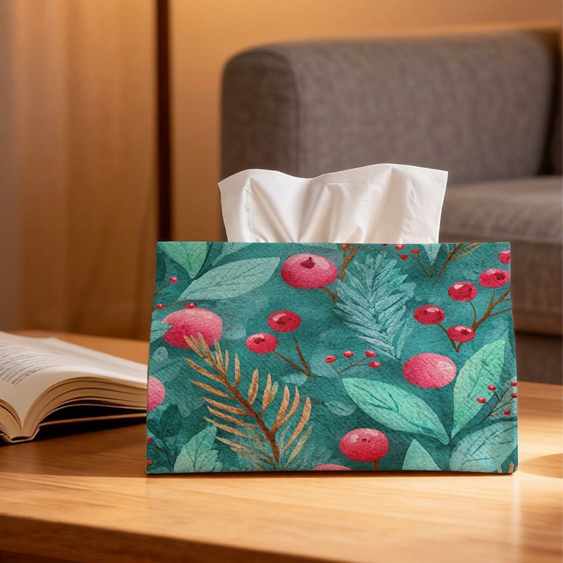 Nordic Style Fabric Tissue Box Holder For Tissues Or Napkins Model A - Image 2