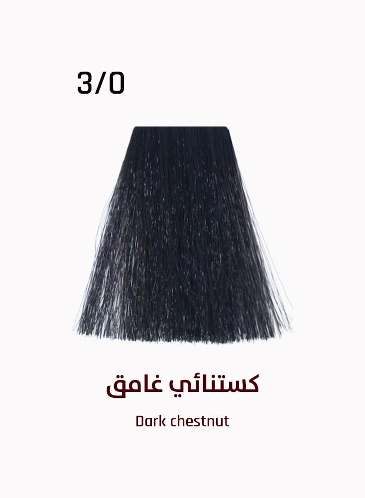 إيفر لاين صبغة الشعر ون 1.5 ايفر لاين / كستنائي غامق 3/0 - Image 3