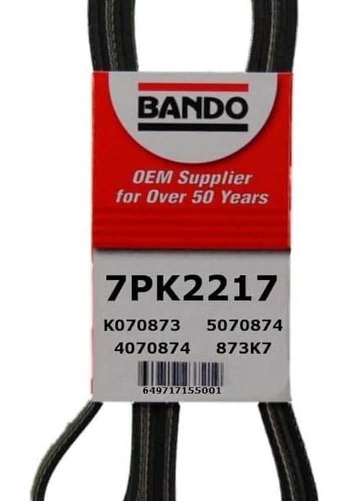Bando USA 7PK2217 OEM Quality Serpentine Belt - Image 1