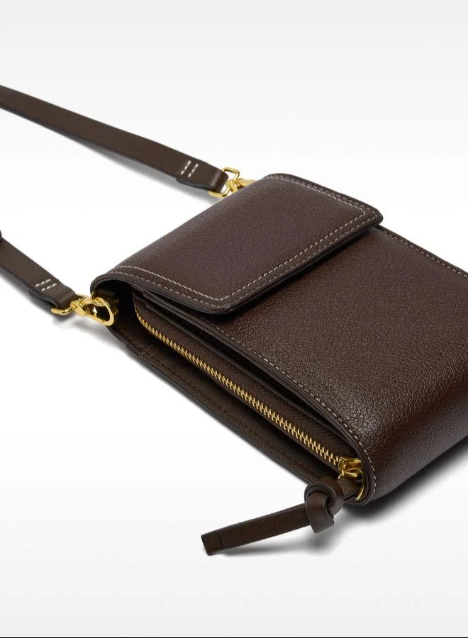 بارفوا حقيبة هاتف مع إغلاق الفتحة