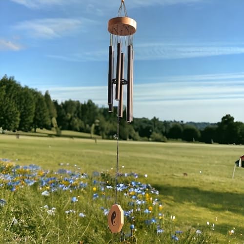 PARADIGM PICTURES 6 Pipe Wind Chimes for Home | Home Decor Items - Image 2