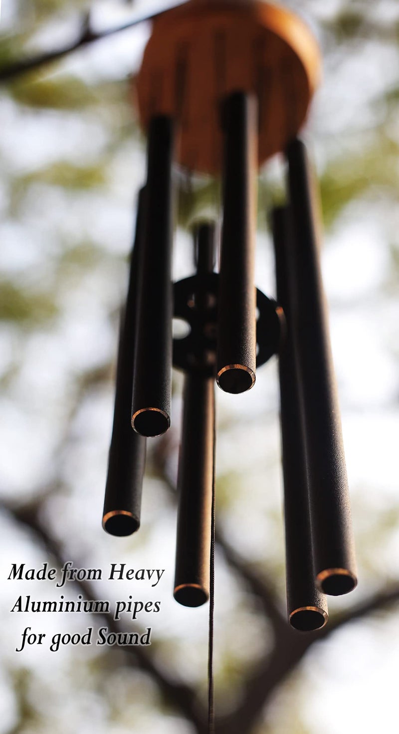 PARADIGM PICTURES 6 Pipe Wind Chimes for Home | Home Decor Items - Image 4