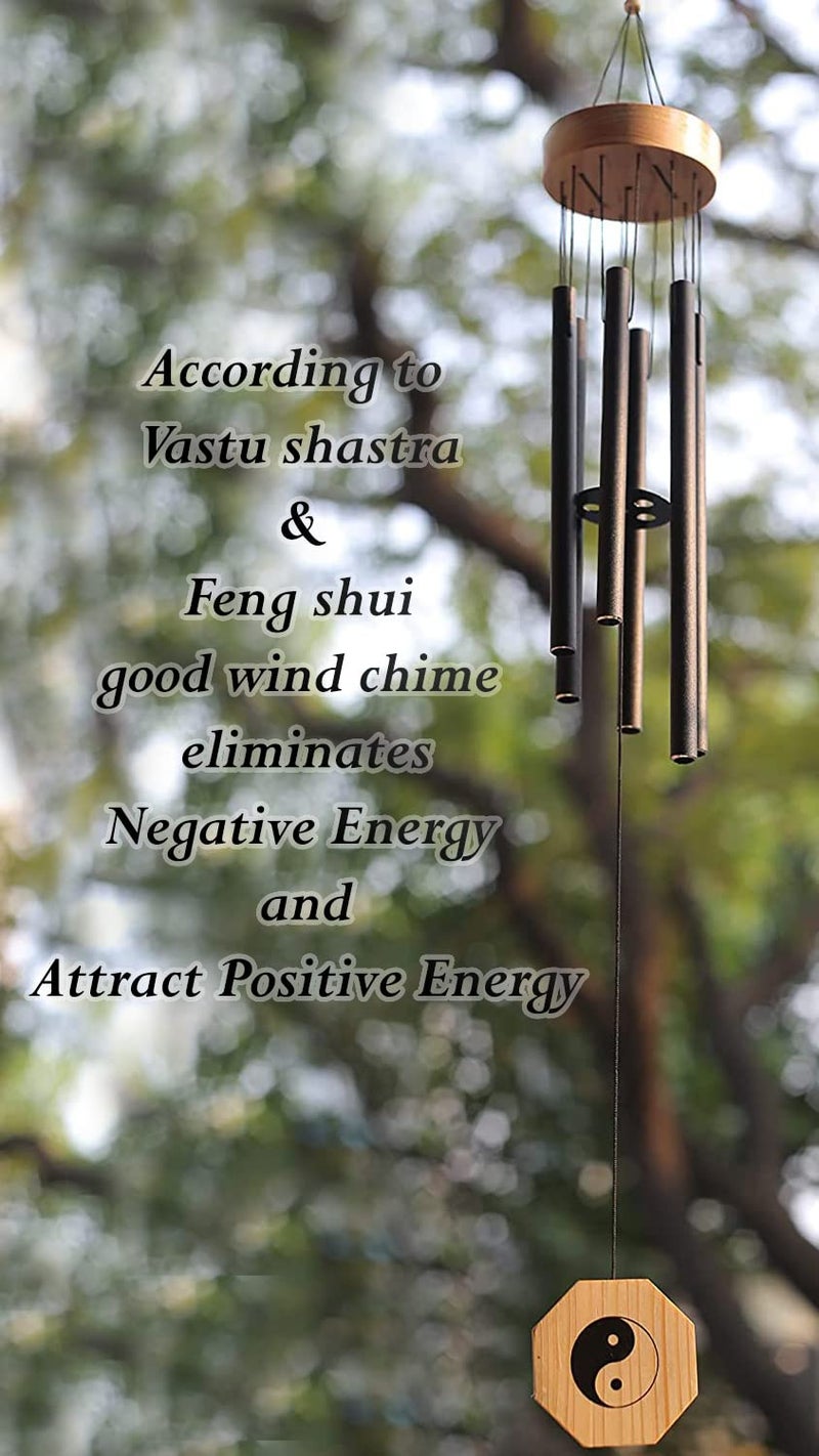 PARADIGM PICTURES 6 Pipe Wind Chimes for Home | Home Decor Items - Image 5
