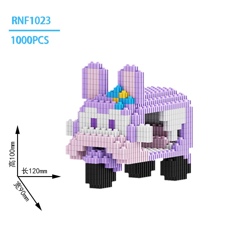 Cls Chaole Sen Super Large Pikachu Small Particle Nezha Children's Building Block Toy Boys and Girls Birthday Gift - Image 1