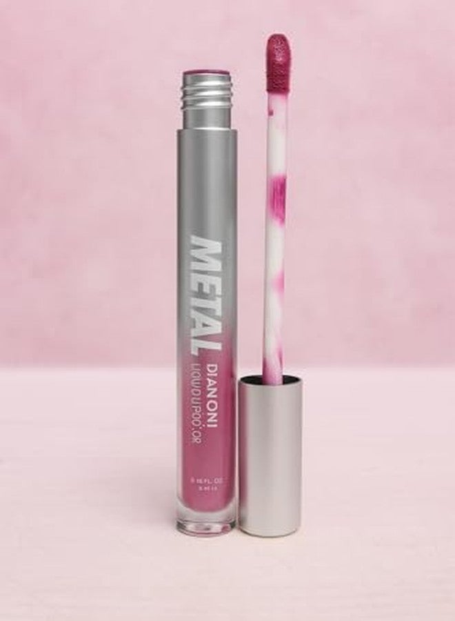 MAKE UP FOR LIFE Metal Diaoni Liquid Lip Color - High-Shine Metallic Finish, Long-Lasting, Smudge-Proof & Lightweight Lip Stain for Bold Glamorous Lips - Image 3