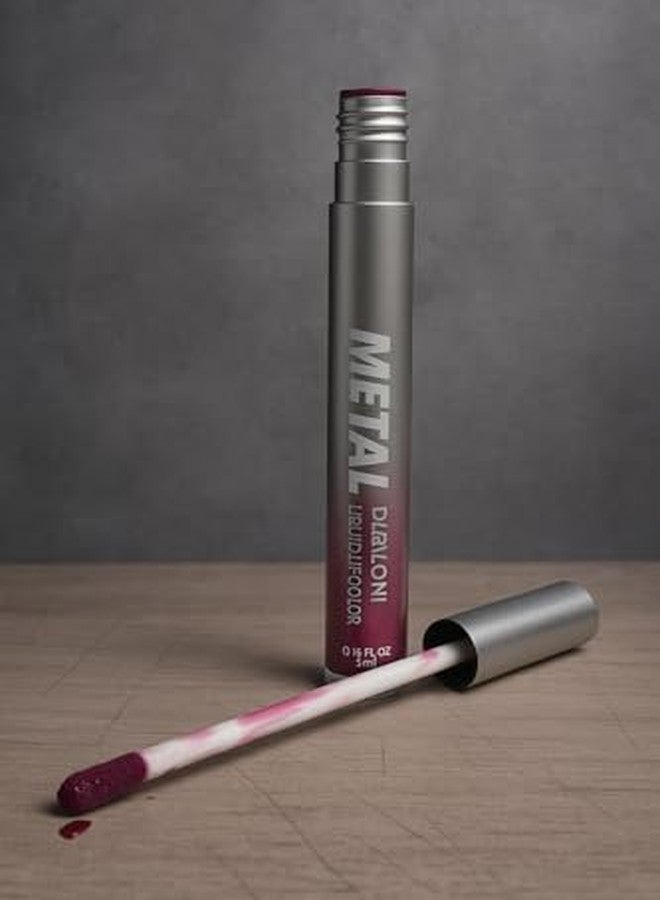 MAKE UP FOR LIFE Metal Diaoni Liquid Lip Color - High-Shine Metallic Finish, Long-Lasting, Smudge-Proof & Lightweight Lip Stain for Bold Glamorous Lips - Image 5