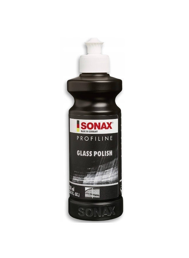 SONAX Profiline Glass Polish 250ml Car Glass Scratch Remover Polish, Windshield Water Spot Cleaner, Glass Surface Restoration Compound for Car Windows Windshield Mirrors and Automotive Glass Care - Image 3