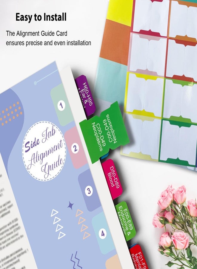 Ubenic Index Tabs for AAPC Version HCPCS Level II 2026, Upgraded Complete Book Tabs Set (Book not Included), Color-Coded Tabs for Every Chapter with Code Ranges, Laminated & Waterproof & Repositionable - Image 5
