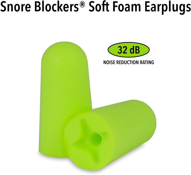 Mack's Snore Blockers Soft Foam Earplugs - 100 Pairs for Extreme Comfort and Noise Reduction - Image 2