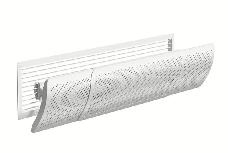 OSALIA AC Deflector 49–86 × 16 cm – Universal Adjustable Air Conditioner Deflector for Central AC Only,Air Vent Controller, Fits Top & Side Vents | Telescopic Extendable (49–86 cm) | Prevents Direct Cold Air Pack of 1 - Image 2