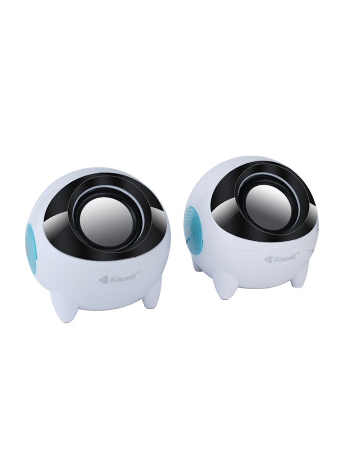 Kisonli K800 2.5 Inch Full Range Meeting Speaker Sound Box Speaker Professional Dj Bass - Image 4