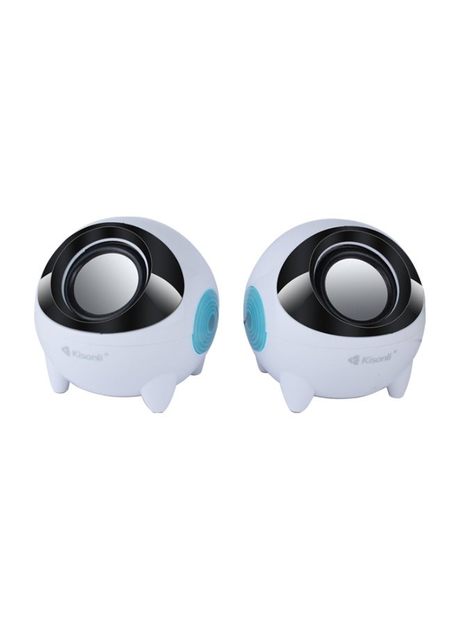 Kisonli K800 2.5 Inch Full Range Meeting Speaker Sound Box Speaker Professional Dj Bass - Image 5