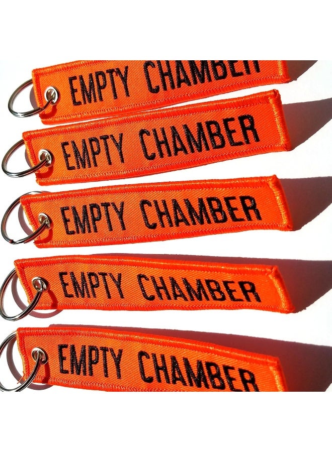 Rotary13B1 EMPTY CHAMBER - Key Chains - 5pcs (Neon Orange) - Image 2