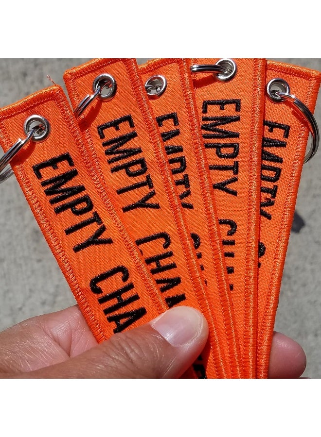 Rotary13B1 EMPTY CHAMBER - Key Chains - 5pcs (Neon Orange) - Image 3