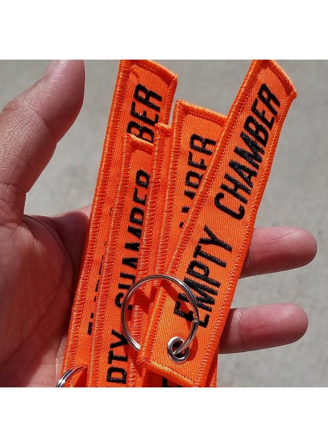Rotary13B1 EMPTY CHAMBER - Key Chains - 5pcs (Neon Orange) - Image 4