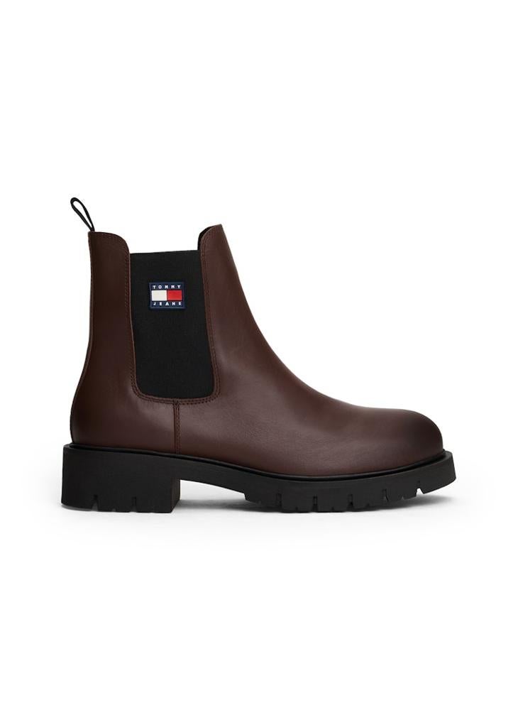 TOMMY JEANS Chelsea Leather Boot - Image 1