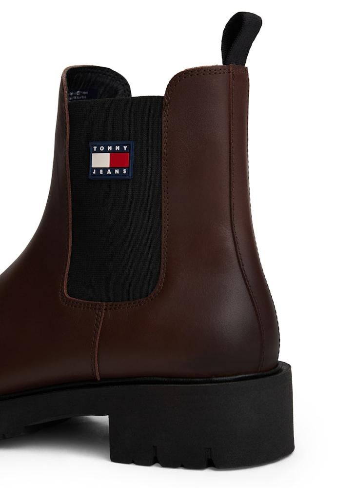 TOMMY JEANS Chelsea Leather Boot - Image 5
