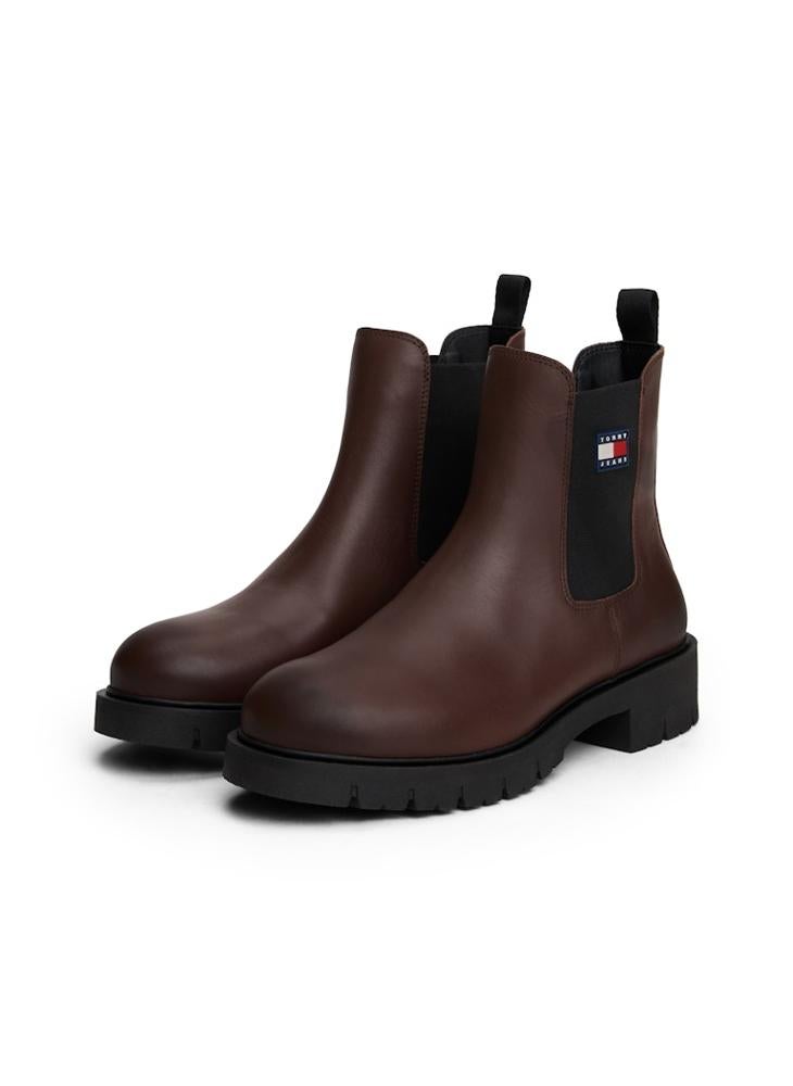 TOMMY JEANS Chelsea Leather Boot - Image 4
