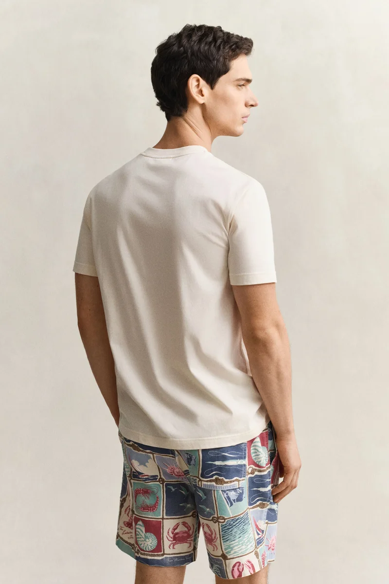GANT  Graphic Short Sleeve T-Shirt for Men | Best Price UAE