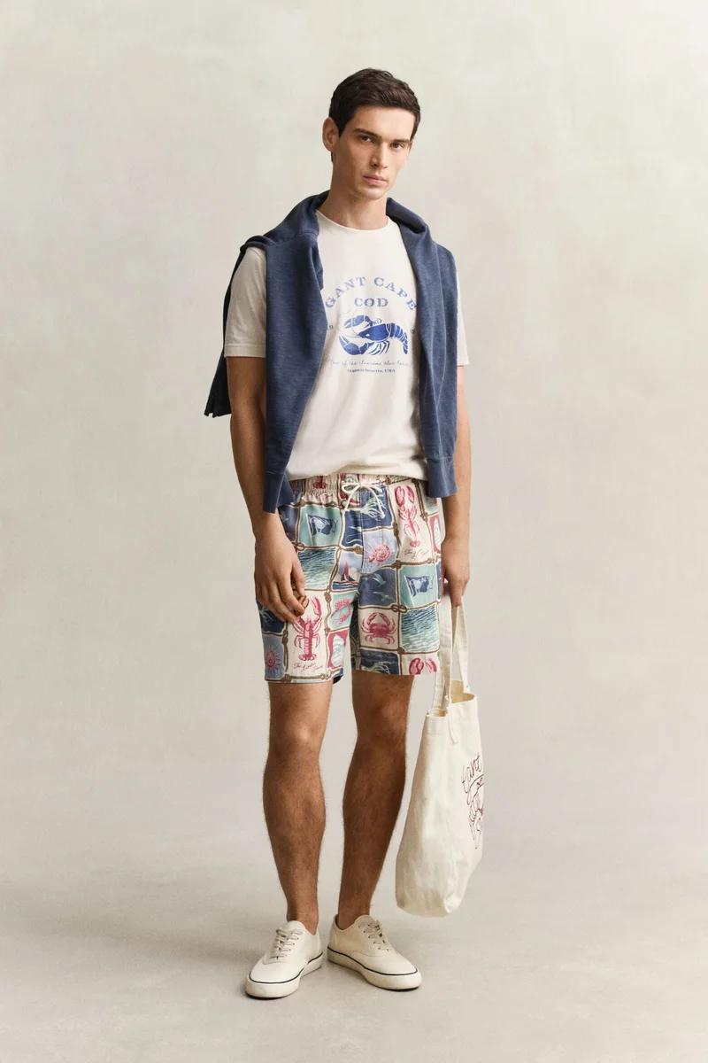 غانت Graphic Short Sleeve T-Shirt