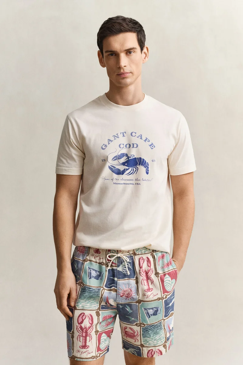 غانت Graphic Short Sleeve T-Shirt