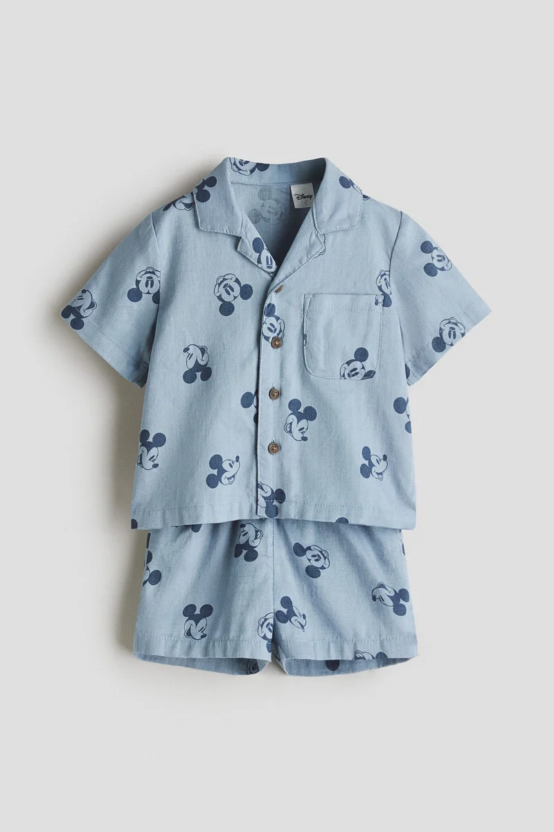 H&M 2-piece printed cotton set