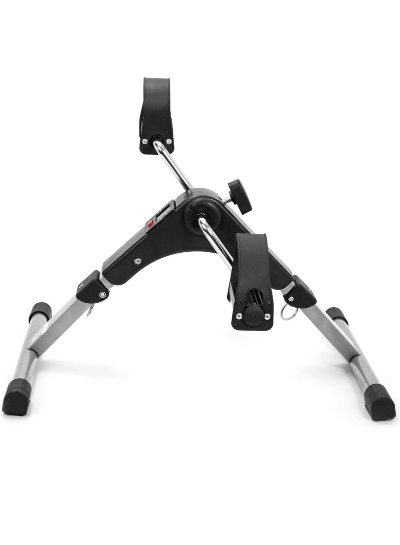 DubaiGallery دراجة تمارين منزلية صغيرة محمولة، أفضل آلة دواسة للذراع والساق، دراجة دوارة صغيرة بشاشة LED، معدات رياضية، قابلة للطي - Image 4