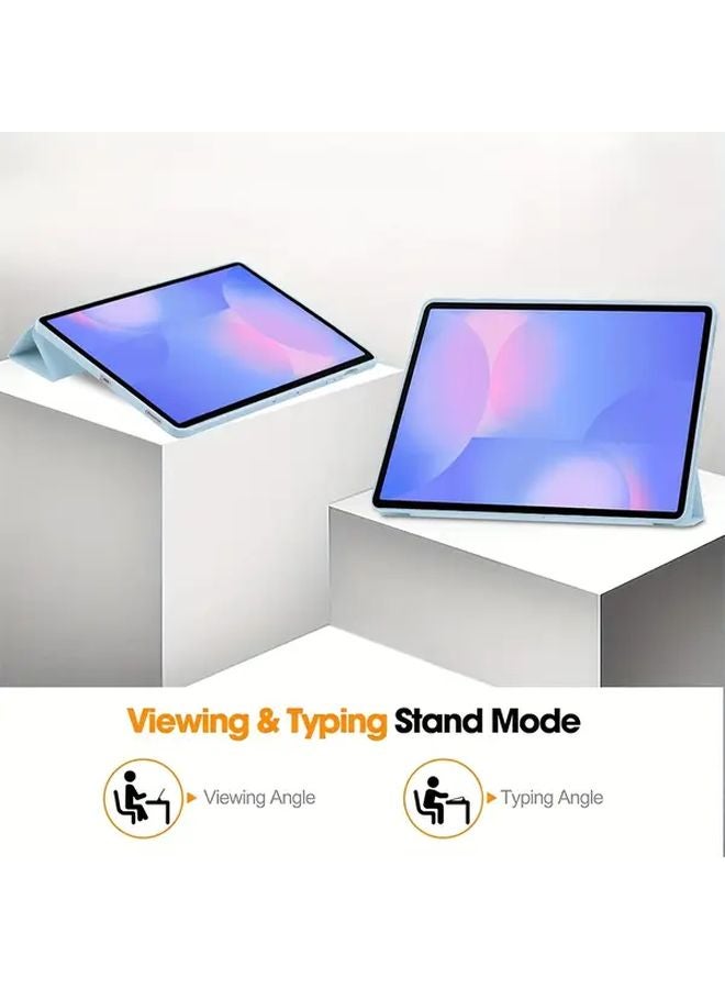 حالة TPU سوداء لجهاز Samsung Tab S10 FE S9 FE مقاس 10.9 بوصة مع حامل ثلاثي الطيات وقلم S وشحن واستيقاظ/نوم تلقائي - Image 5