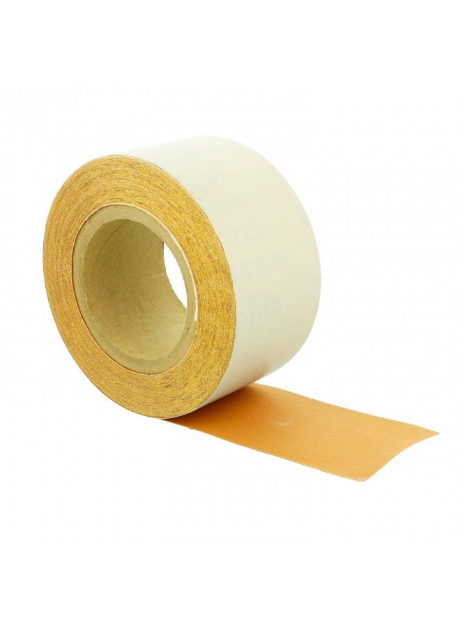 Dura-Gold Dura-Gold Premium 220 Grit Gold PSA Longboard Sandpaper 20 Yard Long Continuous Roll, 2-3/4" Wide - Self Adhesive Stickyback Sandpaper for Automotive, Woodworking Air File Sanders, Hand Sanding Blocks  - Image 2