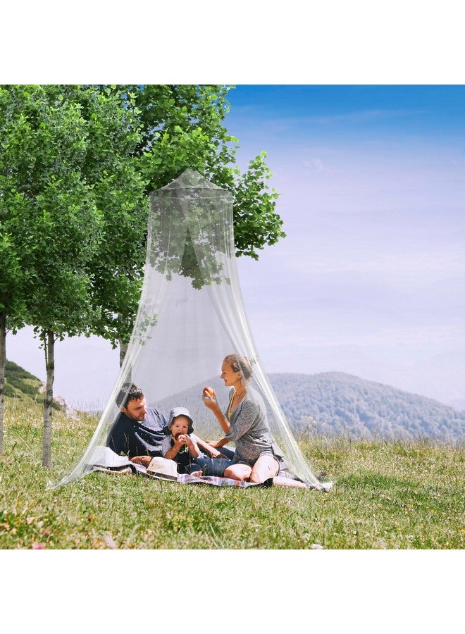 Lavish Home Trademark Global Mosquito Repelling Net for Beds, Hammocks, and Cribs - Insect Protection Hanging Canopy for Camping with Large Screen Opening by Lavish Home - 75-31215 , White - Image 5