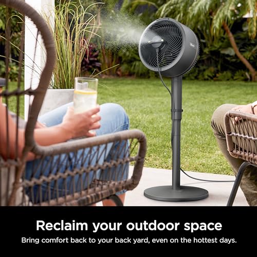 Shark FlexBreeze Fan Instacool Misting Attachment, reduces temperatures to feel up to 10 degrees cooler, FA20XMIST, Black - Image 3