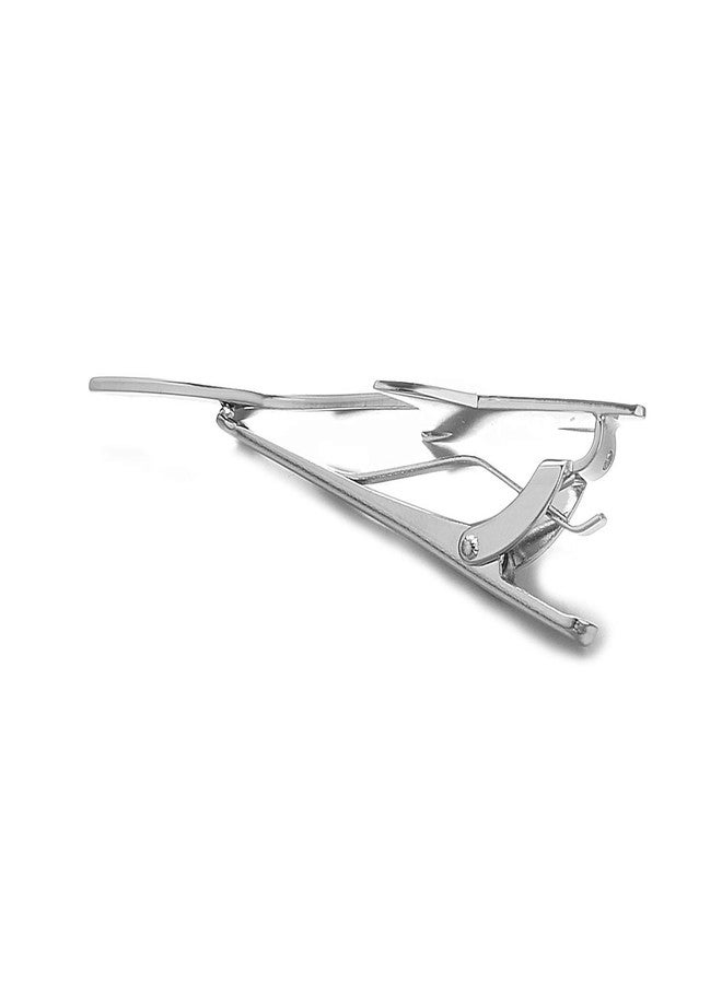 Yoursfs Silver Shark Tie Clip for Men Cool Hero Tie Bar Wedding Giving - Image 5