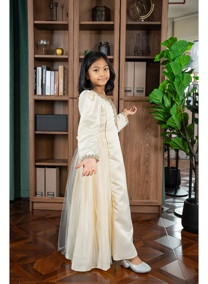 D'Daniela Satin Gown Dress