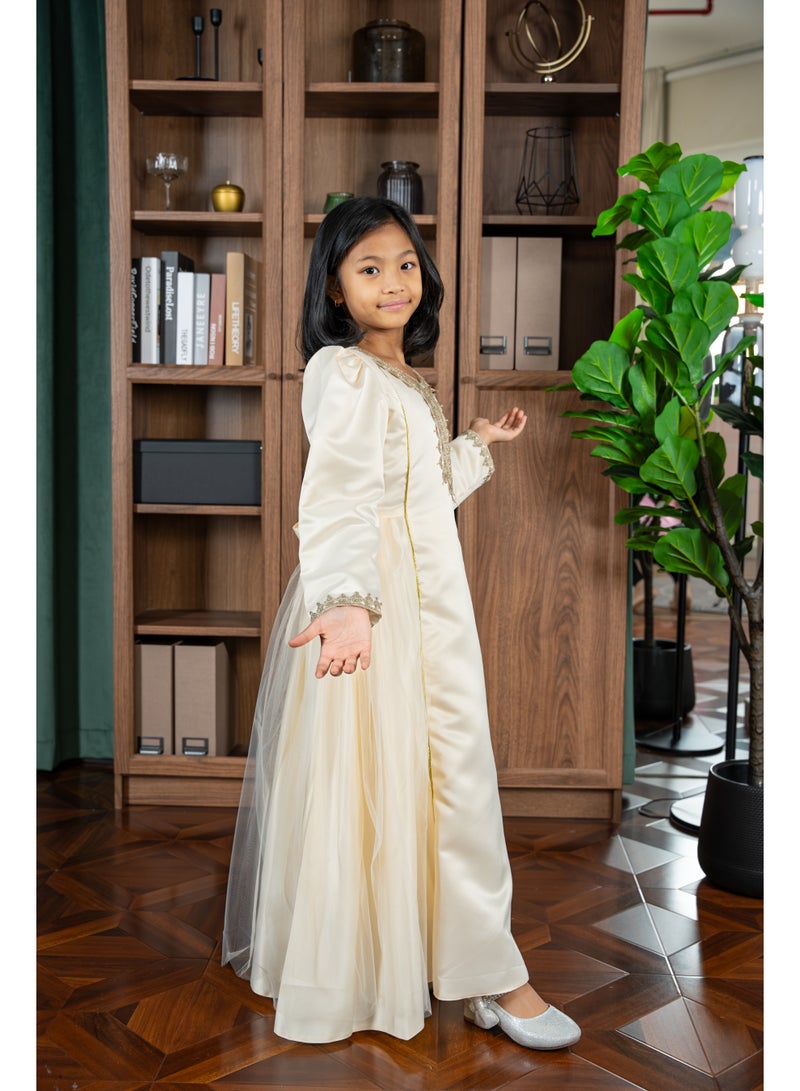 D'Daniela Satin Gown Dress - Image 4