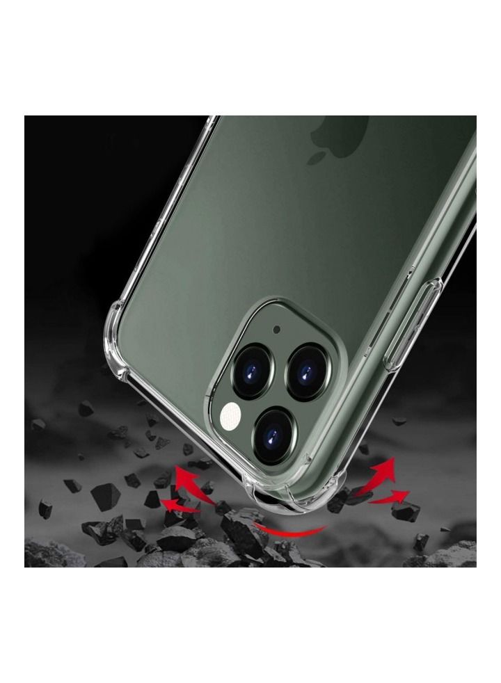 CATANES TPU Clear Case for Apple iPhone 12 and 12 pro Cover with Bumper - Image 5