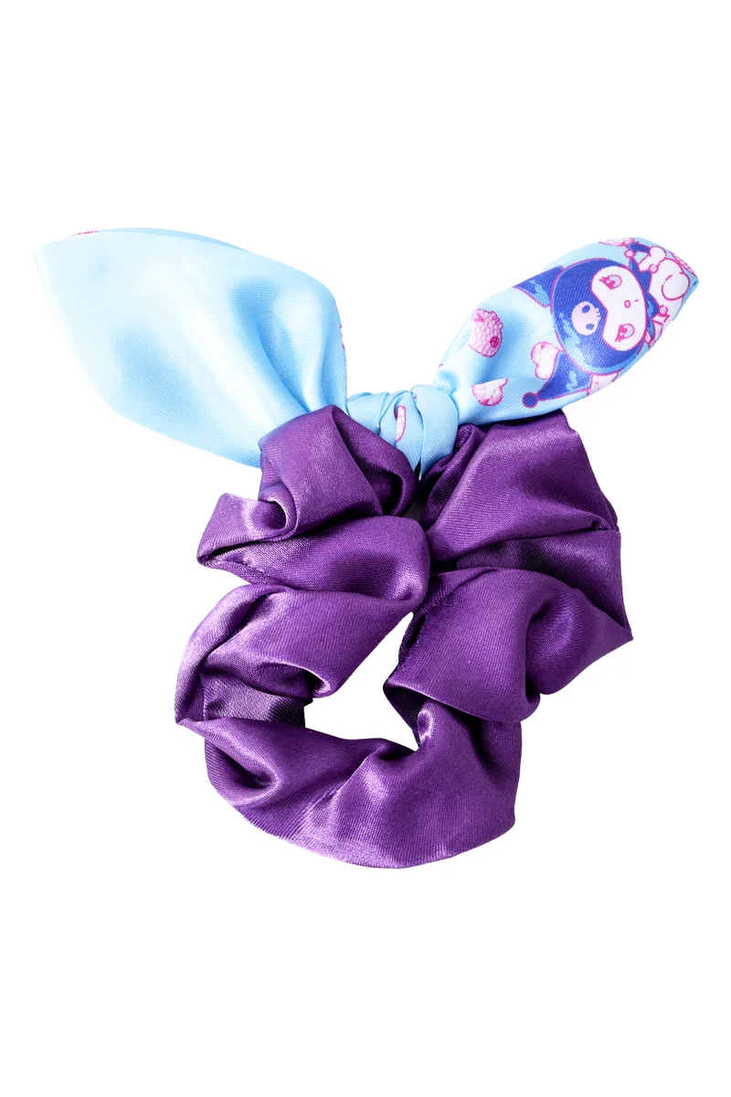 Sanrio Sanrio - Kuromi - Two Colorway Scrunchy With Print