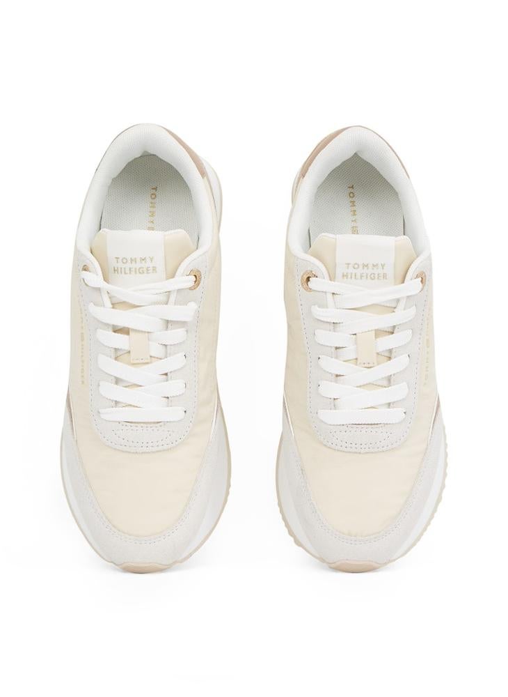TOMMY HILFIGER Logo Detail Lace Up Low Top Sneakers  - Image 5