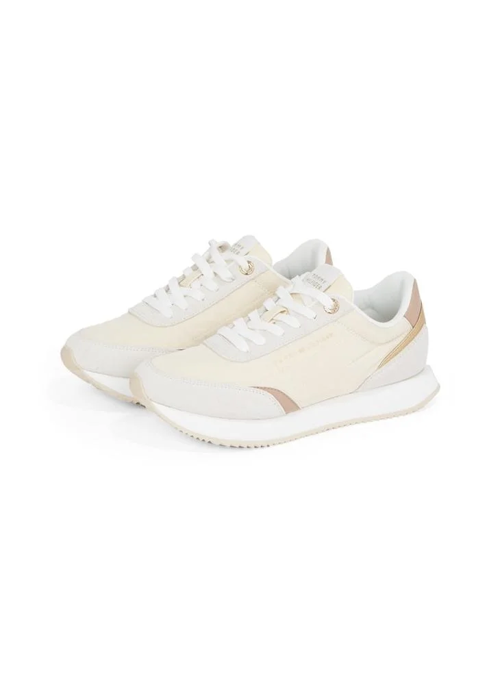 TOMMY HILFIGER Logo Detail Lace Up Low Top Sneakers