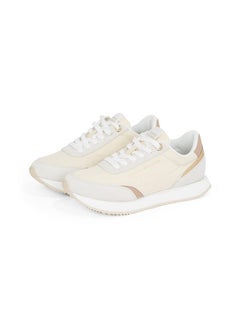 TOMMY HILFIGER Logo Detail Lace Up Low Top Sneakers  - Image 4