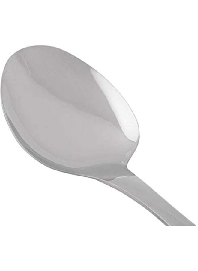 Berger Stainless Steel Solid Spoon, Silver Sa041 - Image 2